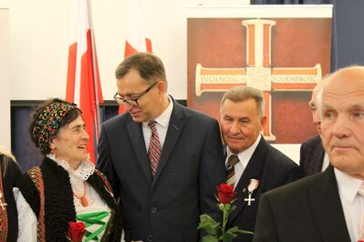 Uroczystość wręczenia Krzyży Wolności i Solidarności – Kraków, 9 listopada 2018