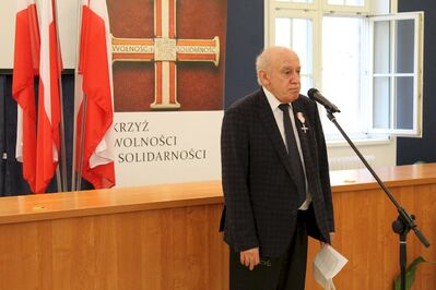 Uroczystość wręczenia Krzyży Wolności i Solidarności – Kraków, 9 listopada 2018