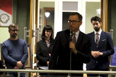 Wernisaż wystawy „Otwórzmy drzwi do wolności. Janusz Kurtyka 1960–2010” – Kraków, 9 listopada 2018