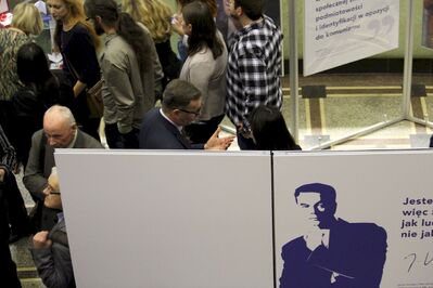 Wernisaż wystawy „Otwórzmy drzwi do wolności. Janusz Kurtyka 1960–2010” – Kraków, 9 listopada 2018