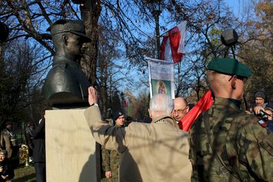 W Krakowie odsłonięto popiersia sześciu Ojców Niepodległości