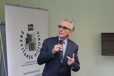 Wykład prof. Andrzeja Chwalby na krakowskim Przystanku Historia