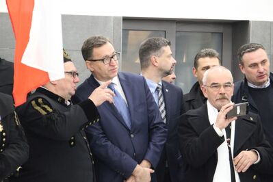 Prezes IPN odsłonił tablicę poświęconą górnikom KWK Brzeszcze