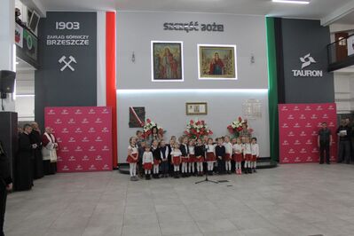 Prezes IPN odsłonił tablicę poświęconą górnikom KWK Brzeszcze