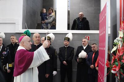 Prezes IPN odsłonił tablicę poświęconą górnikom KWK Brzeszcze