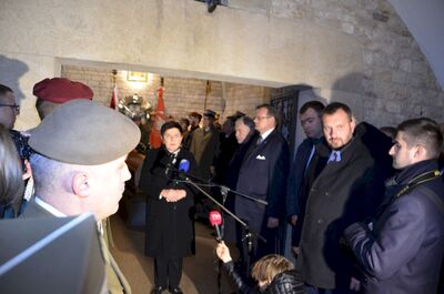 Krakowskie obchody 151. rocznicy urodzin Józefa Piłsudskiego