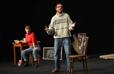 Spektakl „Raport z marzenia o Polsce” w Kielcach