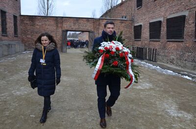 Uroczystości w 74. rocznicę wyzwolenia obozu Auschwitz-Birkenau