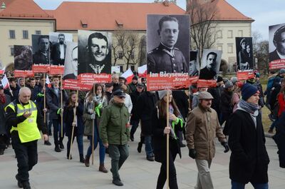 3 marca 2019. Krakowianie oddali hołd Żołnierzom Wyklętym
