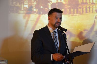 7 czerwca 2019. Otwarcie wystawy IPN w domu rodzinnym Jana Pawła II w Wadowicach