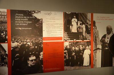 7 czerwca 2019. Otwarcie wystawy IPN w domu rodzinnym Jana Pawła II w Wadowicach