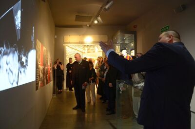 7 czerwca 2019. Otwarcie wystawy IPN w domu rodzinnym Jana Pawła II w Wadowicach