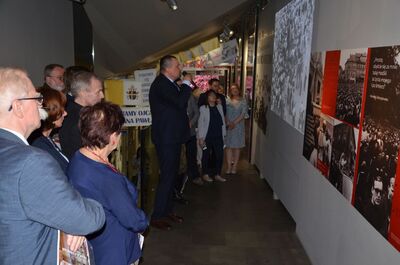 7 czerwca 2019. Otwarcie wystawy IPN w domu rodzinnym Jana Pawła II w Wadowicach