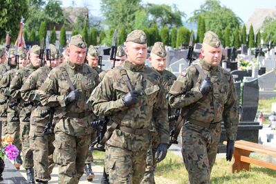 13 czerwca 2019. Uroczystości pogrzebowe kpr. Adama Domalika „Kowboja”