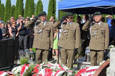 13 czerwca 2019. Uroczystości pogrzebowe kpr. Adama Domalika „Kowboja”