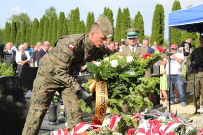 13 czerwca 2019. Uroczystości pogrzebowe kpr. Adama Domalika „Kowboja”