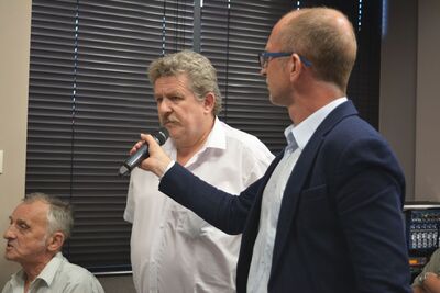 25 czerwca 2019. Spotkanie z prof. Krzysztofem Szwagrzykiem na kieleckim „Przystanku Historia”