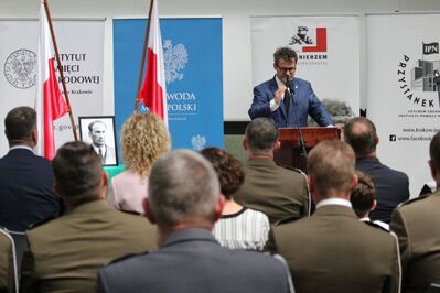 Kraków, 1 lipca 2019. Pośmiertny awans oficerski Jana Jandzisia