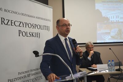 Kielce, 3 lipca 2019. Konferencja o relacjach polsko-żydowskich podczas okupacji niemieckiej