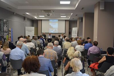 Kielce, 3 lipca 2019. Konferencja o relacjach polsko-żydowskich podczas okupacji niemieckiej