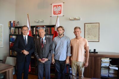 Kraków, 15 lipca 2019. Prezes IPN wręczył Krzyż Wolności i Solidarności Julianowi Morawcowi