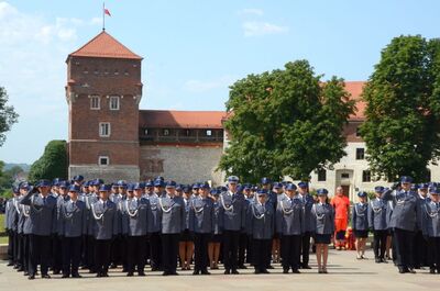 28 lipca 2019. Krakowskie uroczystości z okazji setnej rocznicy powstania policji