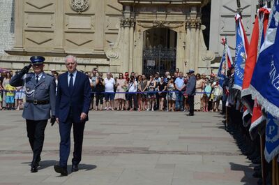28 lipca 2019. Krakowskie uroczystości z okazji setnej rocznicy powstania policji