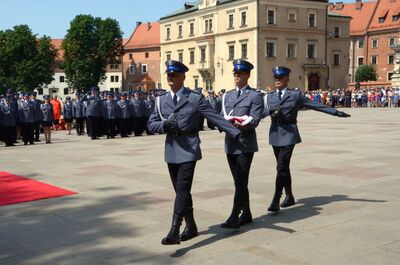 28 lipca 2019. Krakowskie uroczystości z okazji setnej rocznicy powstania policji