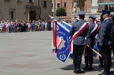 28 lipca 2019. Krakowskie uroczystości z okazji setnej rocznicy powstania policji