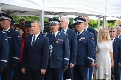 28 lipca 2019. Krakowskie uroczystości z okazji setnej rocznicy powstania policji