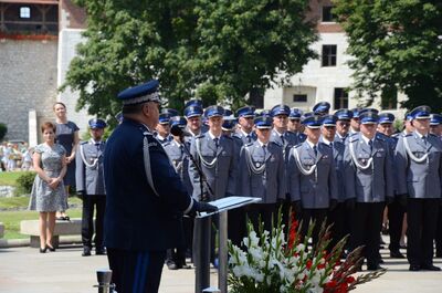 28 lipca 2019. Krakowskie uroczystości z okazji setnej rocznicy powstania policji