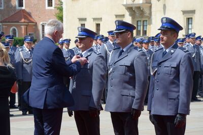 28 lipca 2019. Krakowskie uroczystości z okazji setnej rocznicy powstania policji