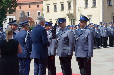 28 lipca 2019. Krakowskie uroczystości z okazji setnej rocznicy powstania policji