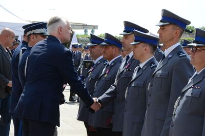 28 lipca 2019. Krakowskie uroczystości z okazji setnej rocznicy powstania policji