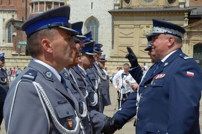 28 lipca 2019. Krakowskie uroczystości z okazji setnej rocznicy powstania policji