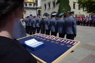 28 lipca 2019. Krakowskie uroczystości z okazji setnej rocznicy powstania policji