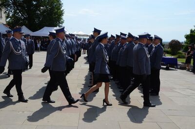 28 lipca 2019. Krakowskie uroczystości z okazji setnej rocznicy powstania policji