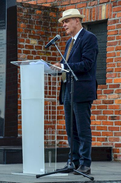 Brzezinka, 2 sierpnia 2019. Dzień Pamięci o Holokauście Romów