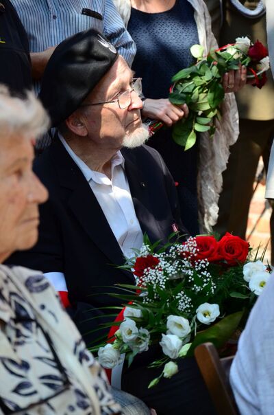 Kraków, 12 sierpnia 2019. Uroczystość pamięci gen. Stanisława Rostworowskiego oraz Jadwigi i Zygmunta Karłowskich