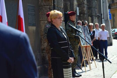 Kraków, 12 sierpnia 2019. Uroczystość pamięci gen. Stanisława Rostworowskiego oraz Jadwigi i Zygmunta Karłowskich