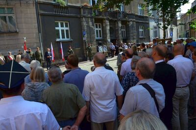 Kraków, 12 sierpnia 2019. Uroczystość pamięci gen. Stanisława Rostworowskiego oraz Jadwigi i Zygmunta Karłowskich