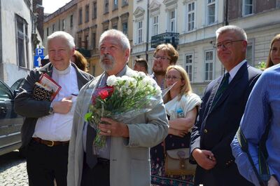 Kraków, 12 sierpnia 2019. Uroczystość pamięci gen. Stanisława Rostworowskiego oraz Jadwigi i Zygmunta Karłowskich