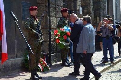 Kraków, 12 sierpnia 2019. Uroczystość pamięci gen. Stanisława Rostworowskiego oraz Jadwigi i Zygmunta Karłowskich
