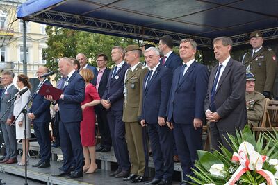 Kielce, 12 sierpnia 2019. Zakończenie marszu szlakiem kadrówki