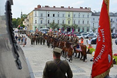 Kielce, 12 sierpnia 2019. Zakończenie marszu szlakiem kadrówki