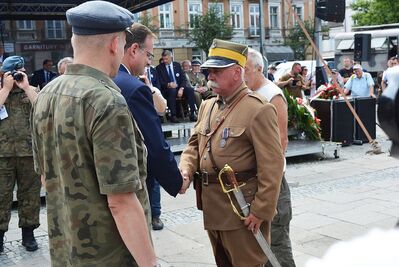 Kielce, 12 sierpnia 2019. Zakończenie marszu szlakiem kadrówki
