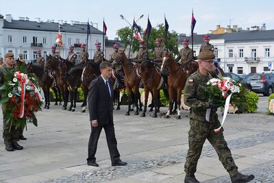Kielce, 12 sierpnia 2019. Zakończenie marszu szlakiem kadrówki