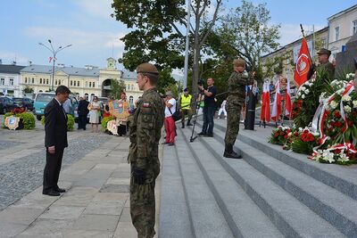 Kielce, 12 sierpnia 2019. Zakończenie marszu szlakiem kadrówki