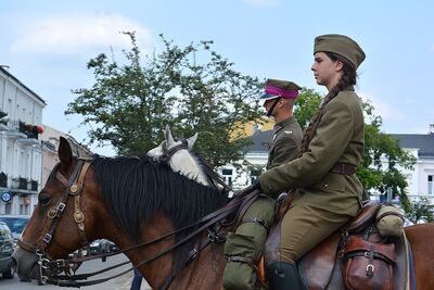 Kielce, 12 sierpnia 2019. Zakończenie marszu szlakiem kadrówki