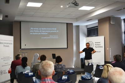 23 sierpnia 2019. Polacy z Żytomierszczyzny na kieleckim „Przystanku Historia” IPN